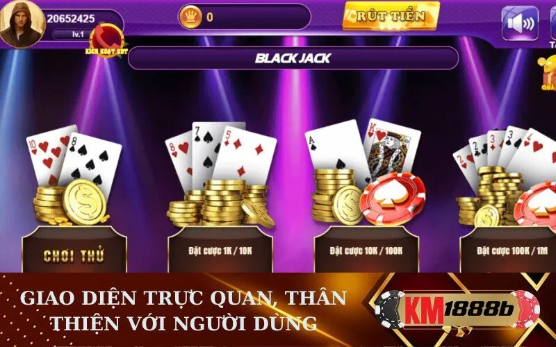 Giao diện trực quan, thân thiện với người dùng